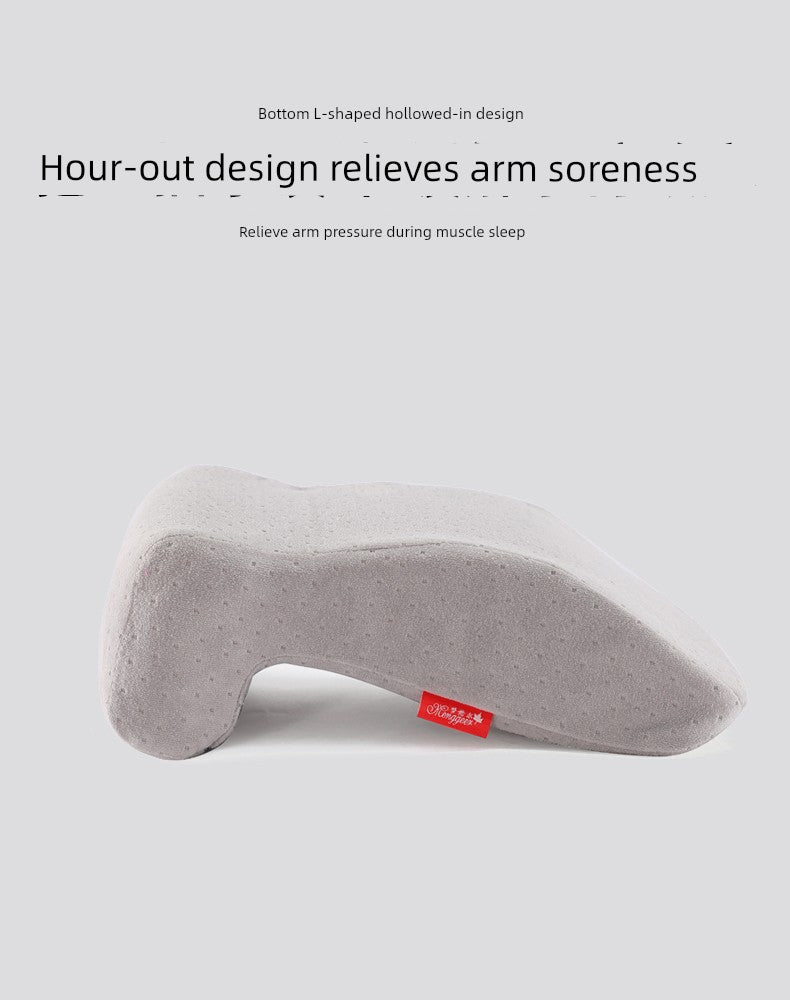 Ice Silk Afternoon Nap Pillow Stomach Sleeper Pillow Office Primary School Student Stomach Sleeper Pillow Lunch Break Sleeping Artifact Pillow Boys Style Summer