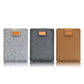 Felt Sleeve Slim Tablet Case Cover Bag for MacBooks Air Pro 11 13 15 Inch Solid Color Tablet Storage Bag