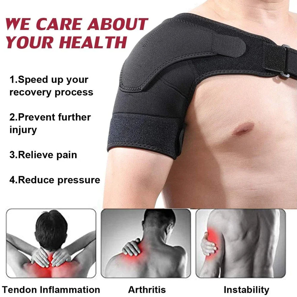 Shoulder Brace for Torn Rotator Cuff, Shoulder Pain Relief, Support & Compression, Sleeve Wrap for Shoulder Stability & Recovery