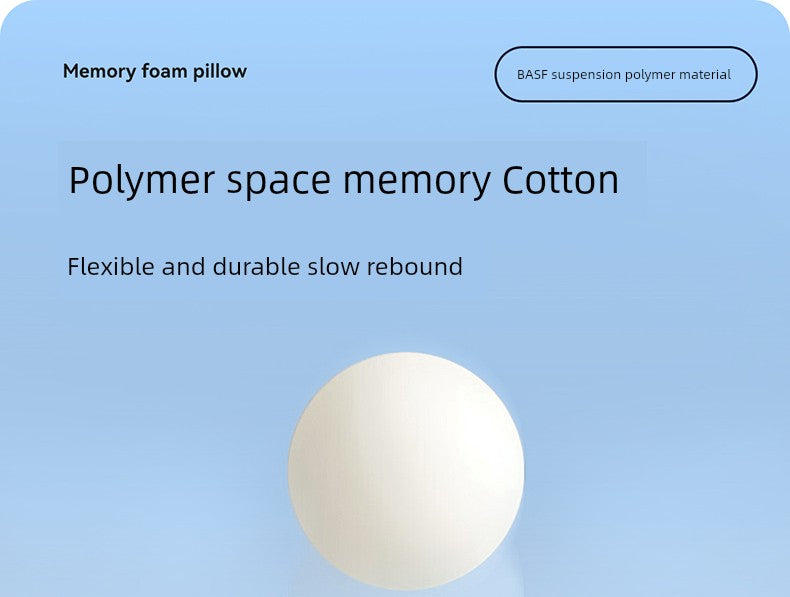 Banana Fruit Puff Memory Cotton Pillow Non-Pressure Stiff Neck Special Super Soft Cervical Support Improve Sleeping Pillowcase and Pillow Core