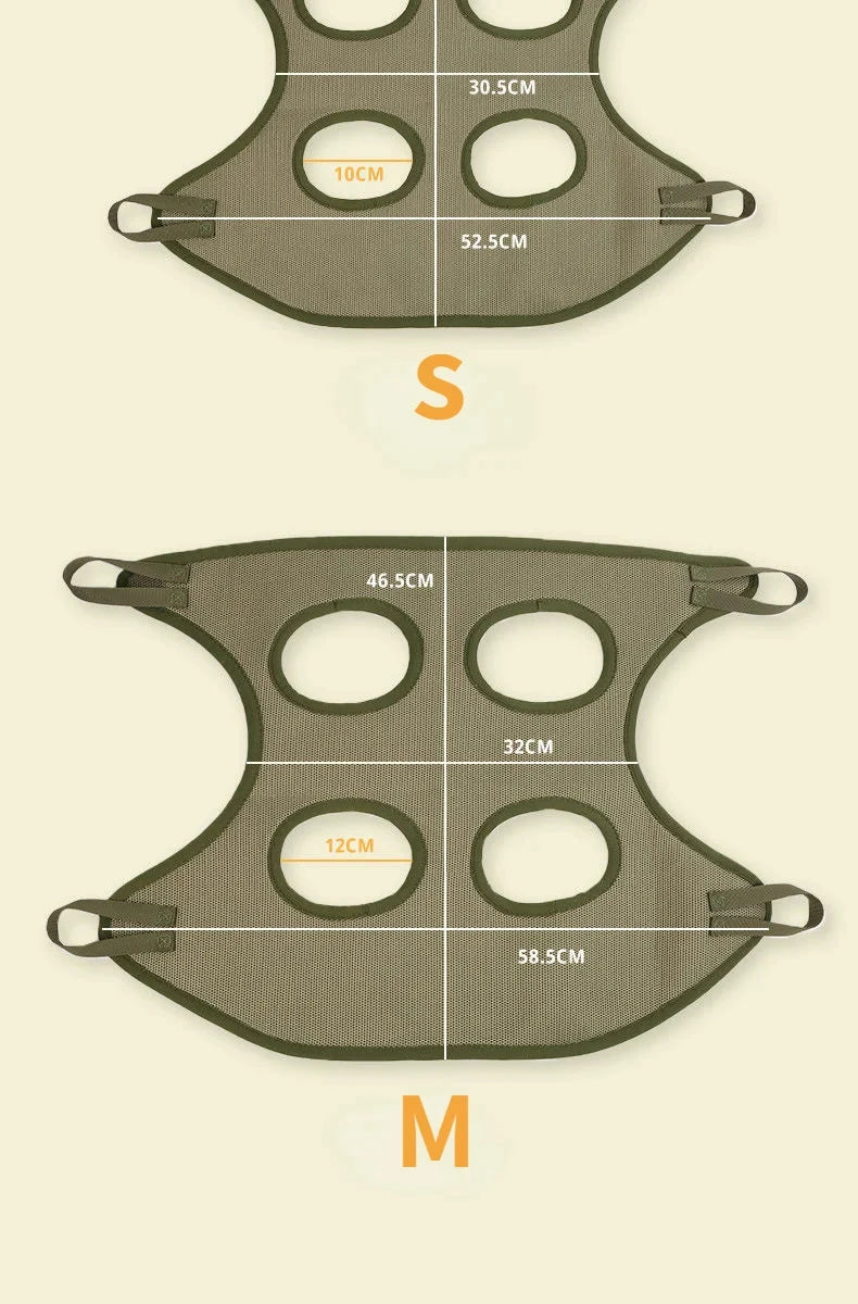 Cat Grooming nail cutting anti scratch bite fixed bag bath Trimming Restraint Bag Pet Beauty hammock hanging Pet Supplies Set