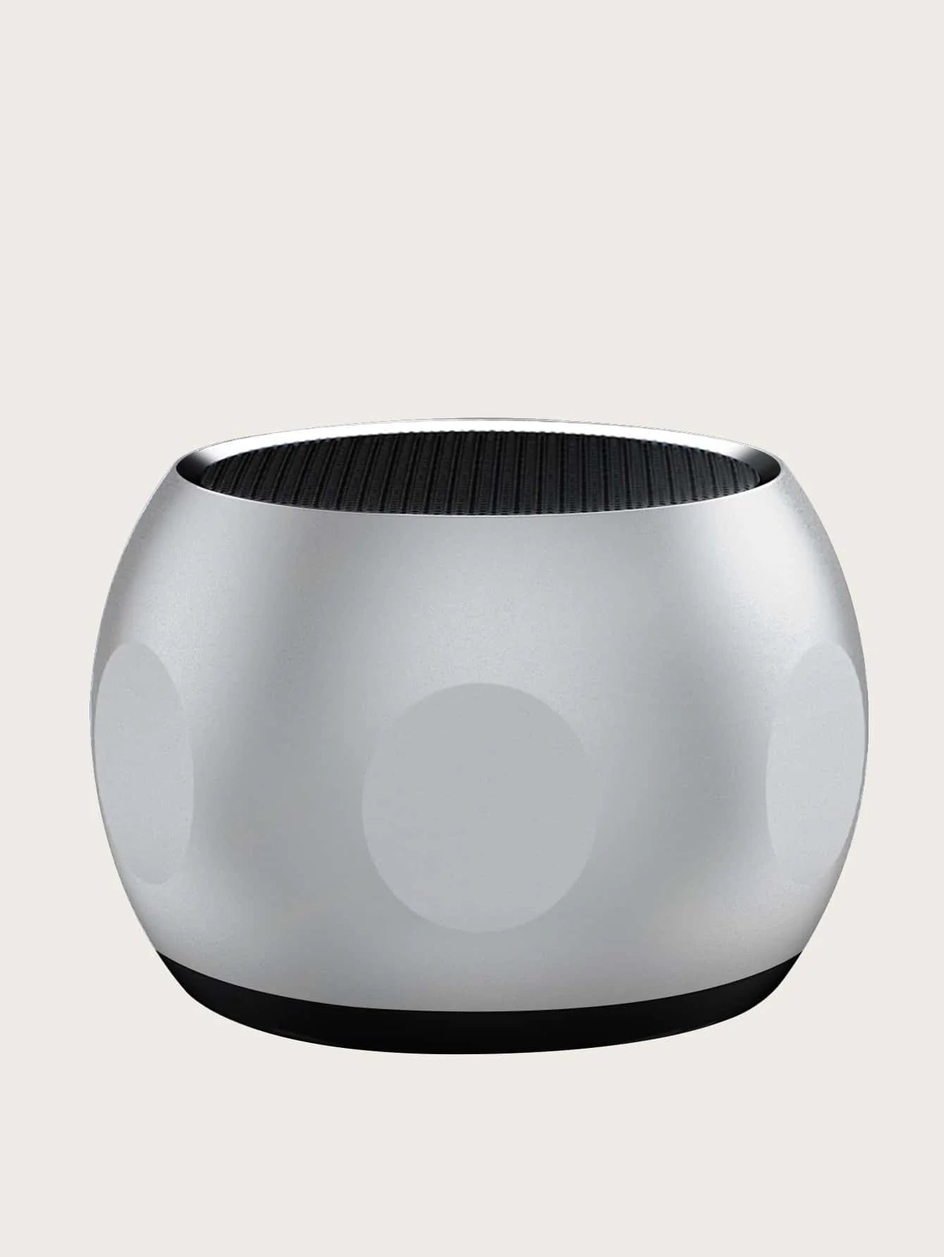Mini Portable Metal Speaker Metallic Wireless Bluetooth Speaker TWS Stereo Indoor/Outdoor Portable Subwoofer Compact Speaker