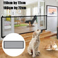 Pet Barrier Fences Mesh Dog Gate Folding Stairs Entrance Separation Guard Portable Breathable Baby Children Safety Playpen