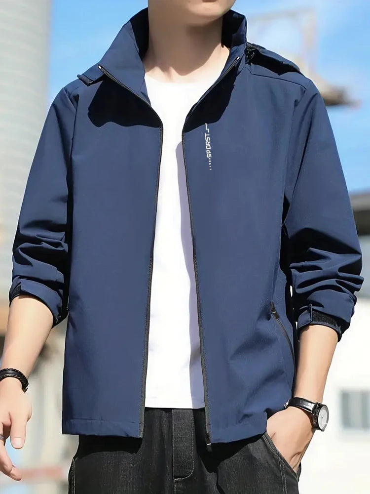 New Outdoor Jacket Men's Tactical Hunting Jacket Men's Autumn Casual Waterproof Windbreaker Coat Pocket Motocycle Clothes