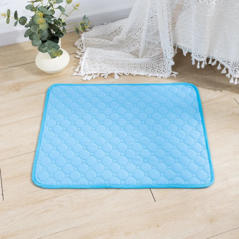 Dog Pee Pad Blanket Reusable Highly Absorbent Diaper Washable Puppy Training Pad Pet Bed Urine Mat for Pet Car Seat Cover
