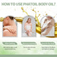 PHATOIL 260ML Vanilla Body Oil For Skin Face Care Massage Oil Repairing Smoothing Skin Care Ginger Grapefruit Essential Body Oil