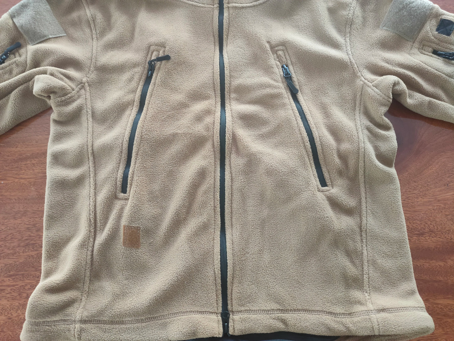 Fleece Hooded Camouflage Jacket Men Women Multi-Pockets Coat Outdoor Trekking Hiking Climbing Camping Tooling Clothes S-4XL