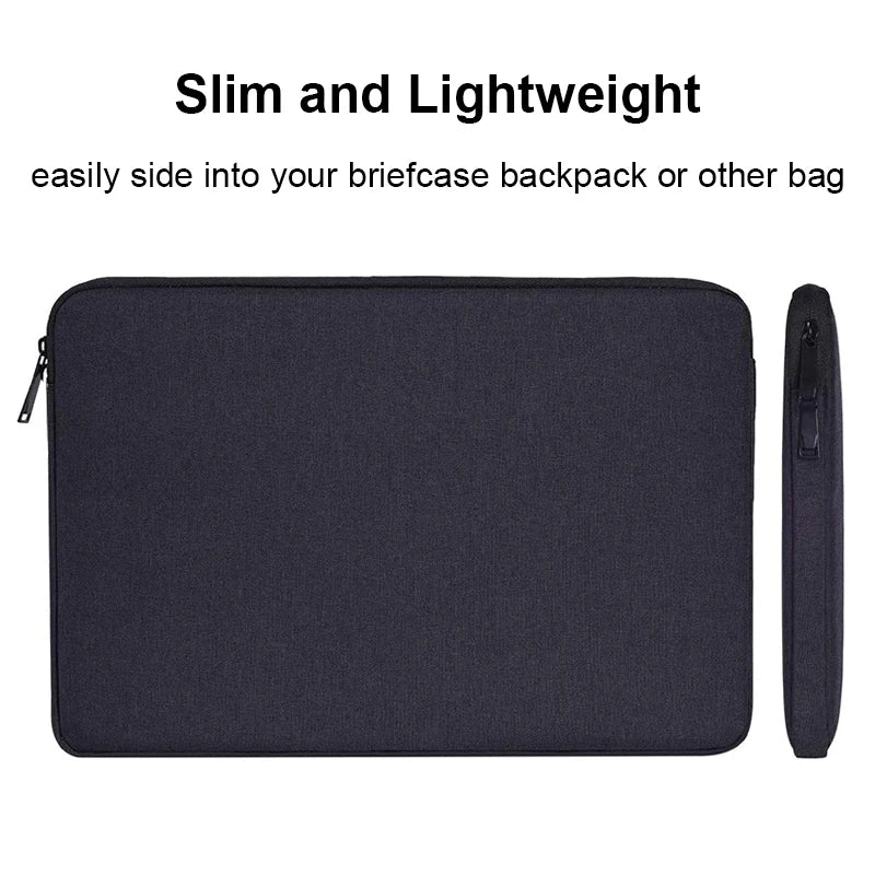 Portable Laptop Sleeve Bag Case Soft Cover 11 12 13 14 15 15.6 Inch for Macbook Huawei Xiaomi HP Dell Lenovo Laptop Handbag
