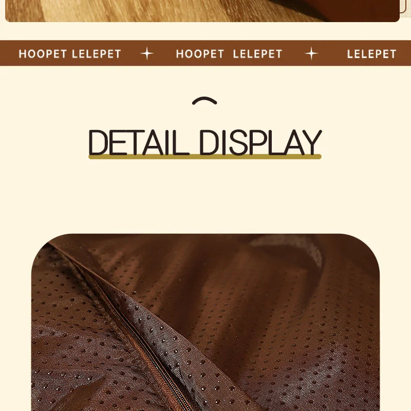 HOOPET Warm Dogs Sleeping Bed Soft Fleece Pet Blanket Detachable Cat Puppy Mat Cushion for Small Medium Large Dogs Pet Supplies