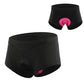 Women Bike Underwear 3D Gel Padded Bicycle Briefs MTB Cycle Biking Underwear Shorts