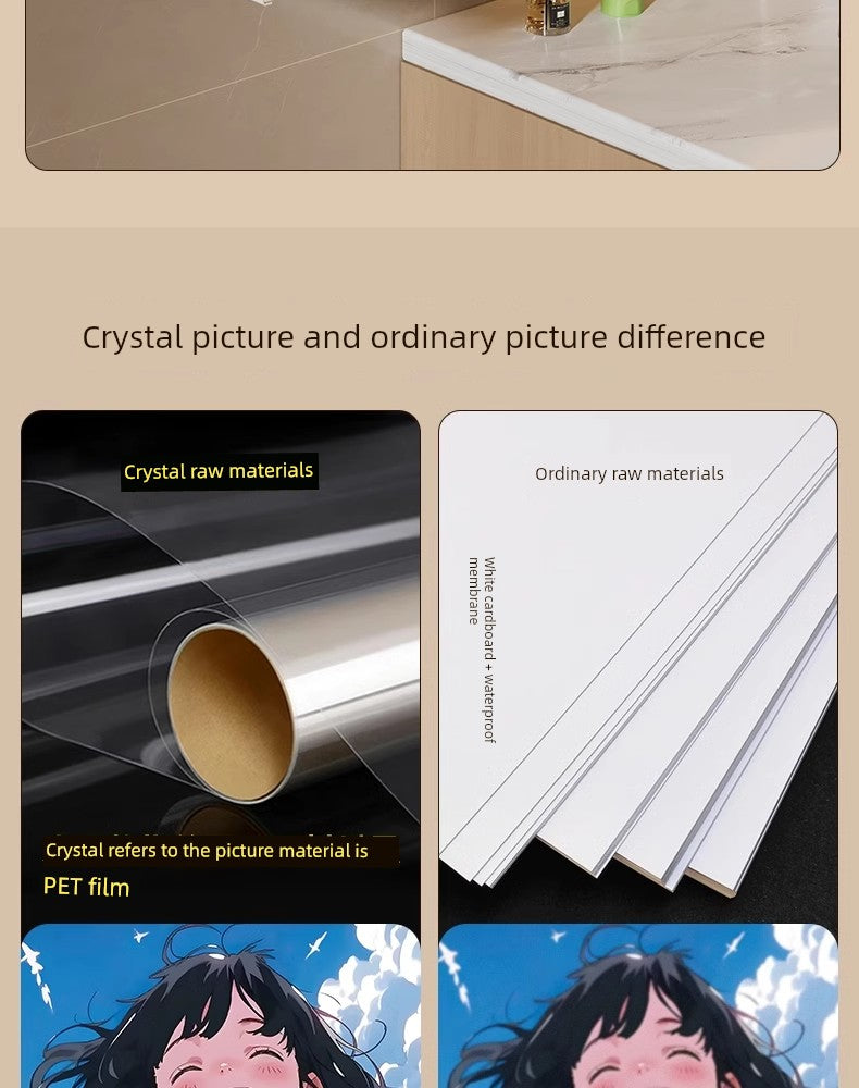 Mural Storage Box Clean Clothes Foldable Cabinet Bath