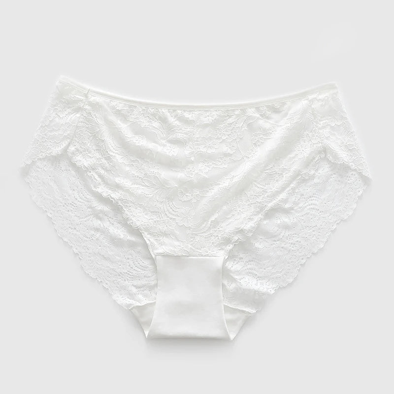 Underwear women cotton ropa interior femenina oversized lingerie lace soft calzones para mujer elegant seamless sexy panties new