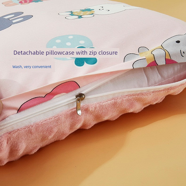 Kids Baby Removable and Washable Cotton Pillow