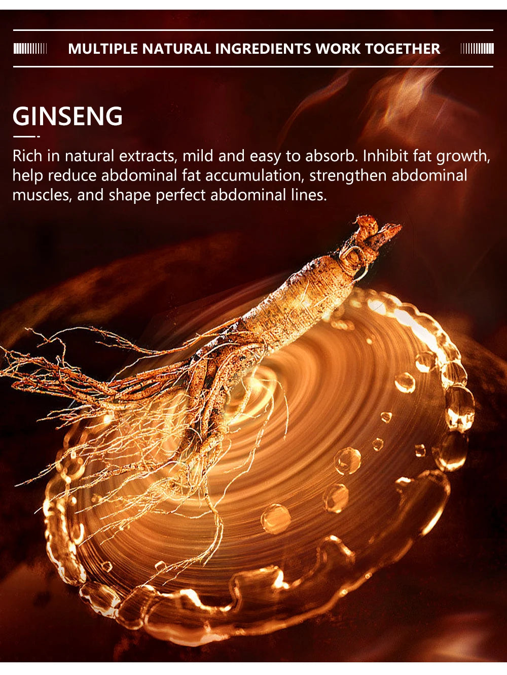 Men's Abdominal Muscle Cream Anti Cellulite Slimming Fat Body Firming Strengthening Belly Muscle Tightening Body Care 60ml