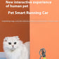 Smart Interactive Cat Toy Car Auto-Running Pet Vehicle with Obstacle Detection Durable for Indoor Cats Play