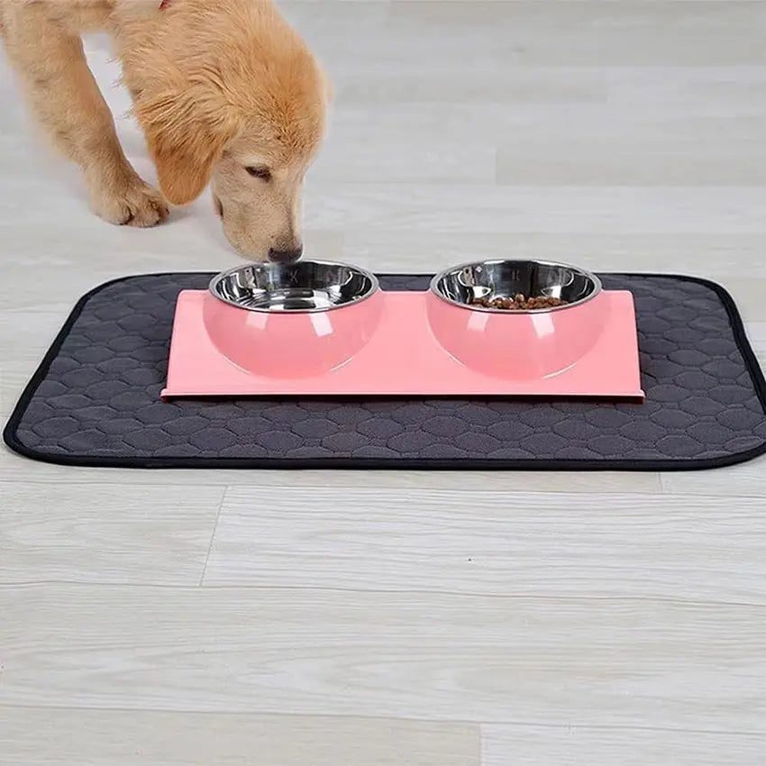 Dog Training Pad Washable Pet Pee Mat Super Absorbent Non-Slip Puppy Crate Mat Reusable Incontinence Pads for Dogs Cats Rabbit