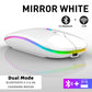 Tablet Phone Computer Bluetooth Wireless Mouse Rechargeable RGB Backlight Mice for iPad PC Laptop Tablet Phone 2.4GHz USB Mouse