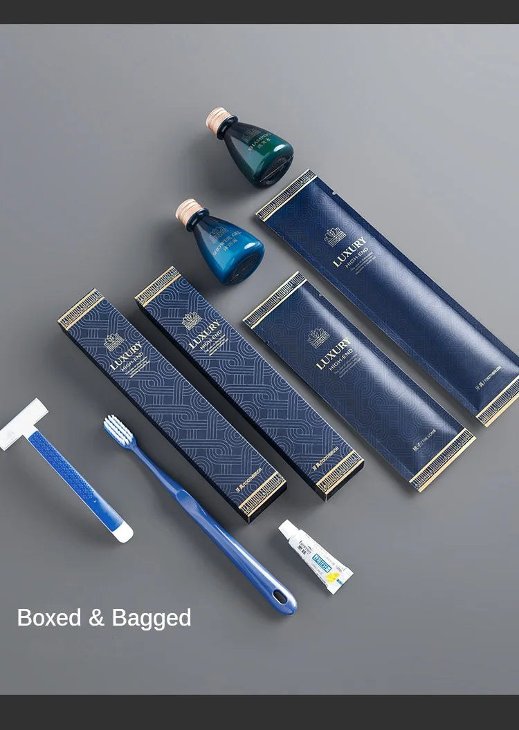 Legend Series Hotel Disposable Toiletries Set Hotel Toothbrush with Toothpaste Guest Room Supplies 20pc 50pc