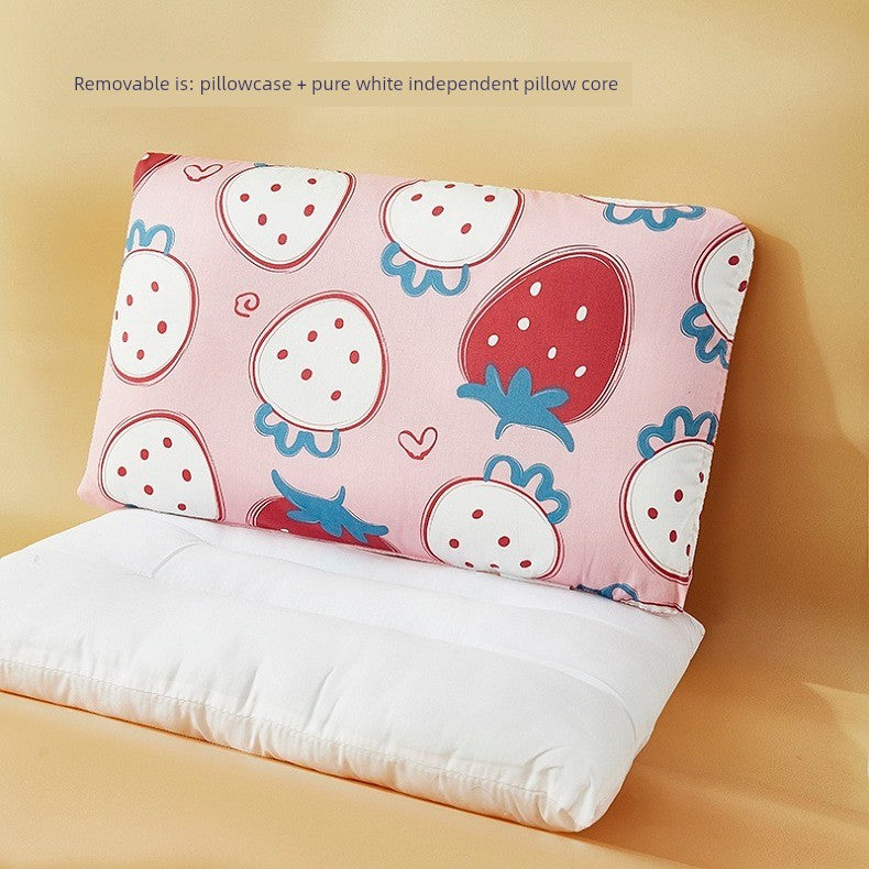 Kids Baby Removable and Washable Cotton Pillow