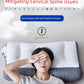 For Cervical Spine Pillow Cervical Support Improve Sleeping Support Stretch Straightening Reverse Bow Pillow One-Pair Package Sleep