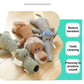 New Pet Dog Toy Plush Bite Resistant Soundy Animal Small Dog Toy Teeth Grinding Cleansing Decompression Interesting Pet Supplies