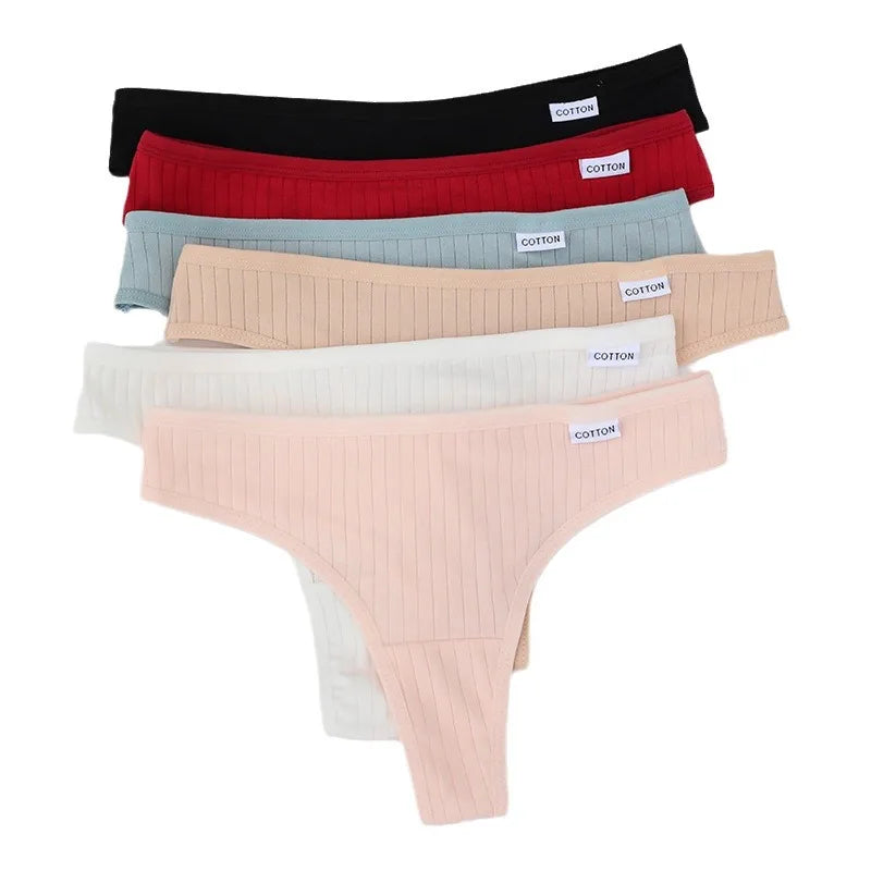 Women's V Waist Underwear Plus Size Briefs Ladies Low-Rise Underpants Comfortable Panties Lingerie