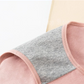 3PCS Women's underwear Physiological pants Cotton anti-side leakage cotton with breathable crotch period high belt pocket briefs