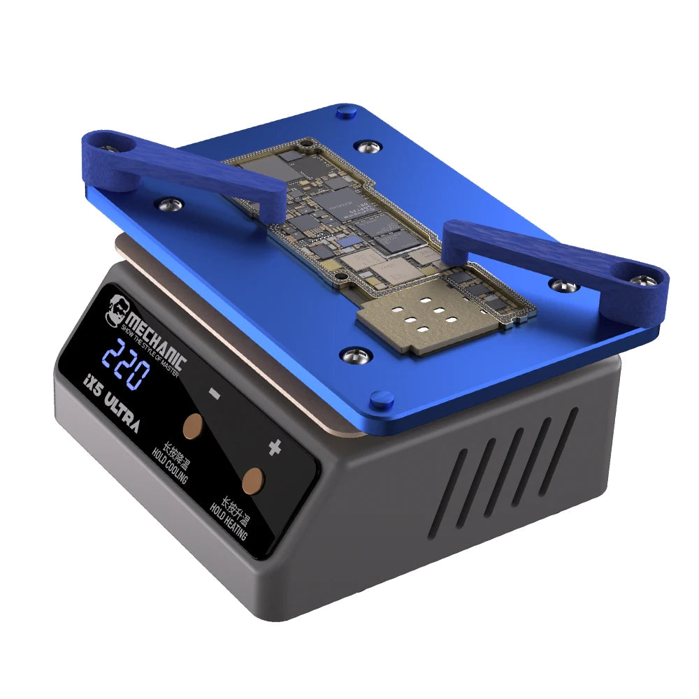 MECHANIC IX5 Ultra Universal Preheating Layering Platform for Motherboard Layering Tin Planting Glue Removal Heating Table Tool