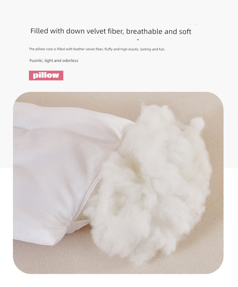 Kids Baby Removable and Washable Cotton Pillow