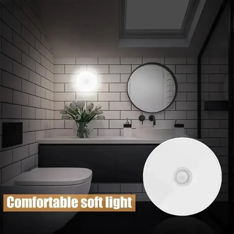 Motion Sensor Light Led USB NightLights Rechargeable Lamp for Bedroom Staircase Hallway Wardrobe Cupboard Lighting