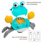Dancing Crab Run Away Toy for Babies Crawling Interactive Escape Crabs Baby Birthday Thanksgiving Christmas Gift Battery Edition