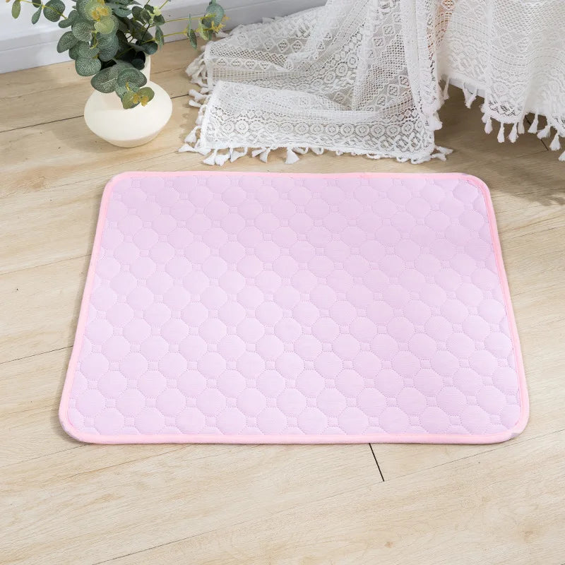 Dog Pee Pad Blanket Reusable Highly Absorbent Diaper Washable Puppy Training Pad Pet Bed Urine Mat for Pet Car Seat Cover