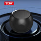 Mini Portable Metal Speaker Metallic Wireless Bluetooth Speaker TWS Stereo Indoor/Outdoor Portable Subwoofer Compact Speaker