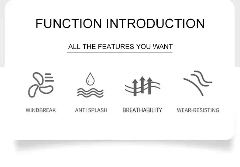 Men Women Hiking Jackets Waterproof Sun Protection Windbreaker Camping Climbing Outdoor Rain Coat Unisex Portable Clothes