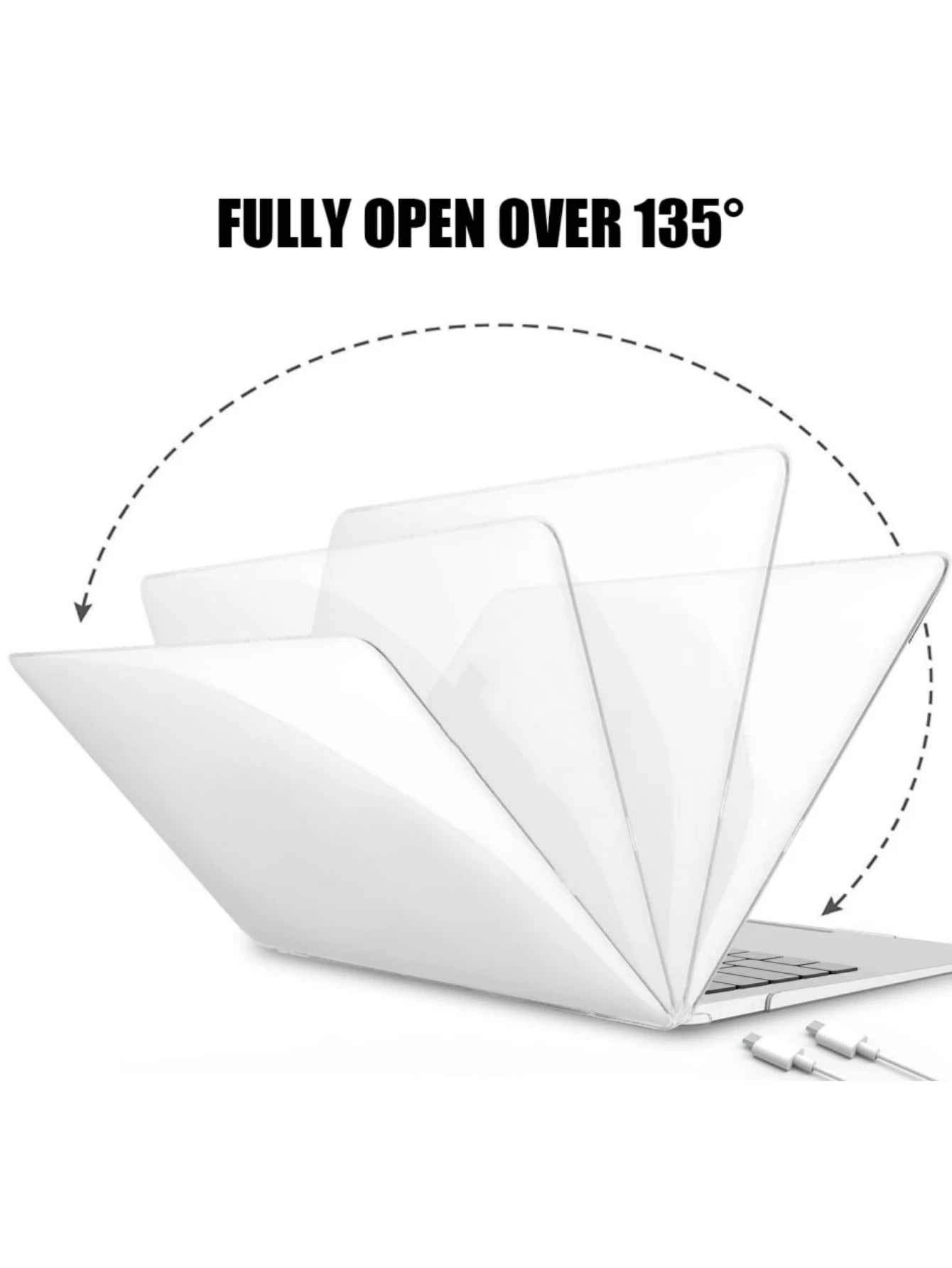 For Macbook Air 13 2018 2020 Intel A1932 A2179 A2337 Case for Laptop Accessories M1 M2 Cover Cases