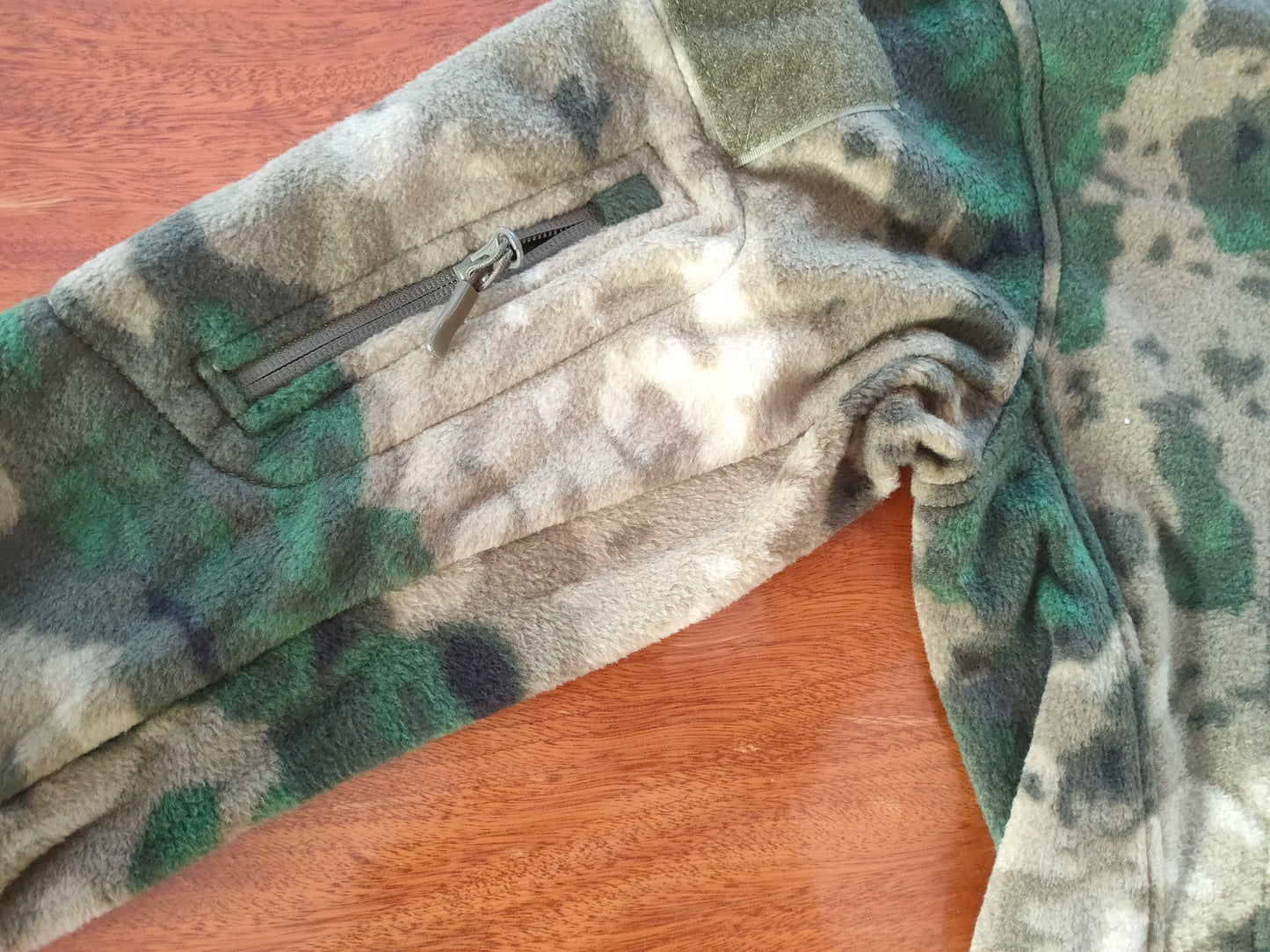 Fleece Hooded Camouflage Jacket Men Women Multi-Pockets Coat Outdoor Trekking Hiking Climbing Camping Tooling Clothes S-4XL