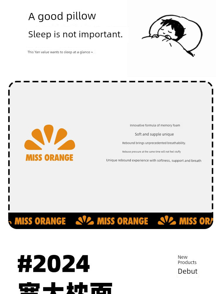 Hotel's Same Pillow Cervical Memory Pillow Pillow Core Sleeping Pony Planet Zero Pressure Gift Duo Ya Sleep