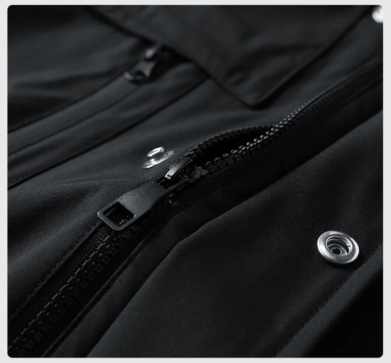 Outdoor Hooded Coat Sports Windbreaker Men Tactical Jacket Waterproof Hooded Coat Sports Military Field Climbing Thin Outwear