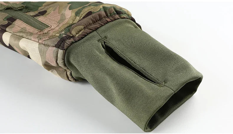 Tactical Jacket Men Outdoor Jacket Army Combat Jackets Mens Hooded Bomber Coats YAF Winter Jacket Hiking Hunting Jacket