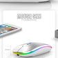 Tablet Phone Computer Bluetooth Wireless Mouse Rechargeable RGB Backlight Mice for iPad PC Laptop Tablet Phone 2.4GHz USB Mouse