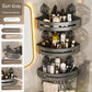 Suction Cup Punch-Free Corner Toilet Bathroom Storage Rack
