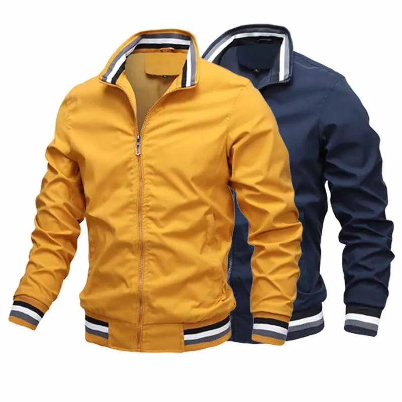 Windbreak Men's Bomber jacket Casual Zipper Coat Outdoor Sports jacket Spring Autumn Military Motorcycle jacket Oversized 6XL