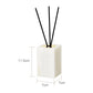 White Onyx Natural Marble Bathroom Accessories Luxury Soap Dispenser Cotton Swabs Container Reed diffuser Tray Bathroom Set