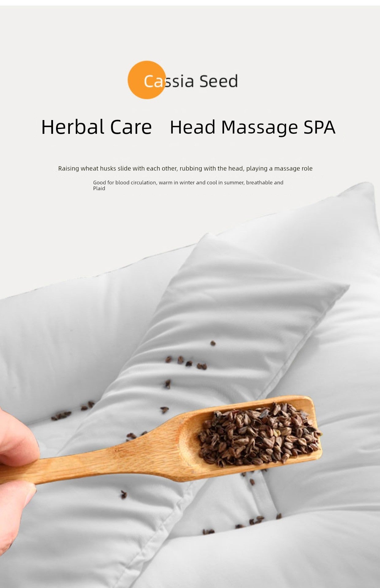 Sidford Home Buckwheat Pillow Seven Hotel Pillow Hanquan Court Season Special Pillow Core Cervical Support Sleep