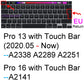 Keyboard Cover for Macbook Air 13 M3 15 Pro 14 M4 13 M2 16 Retina 11 Silicone Protector Skin Case A3113 A3114 A2681 A3401 A3185