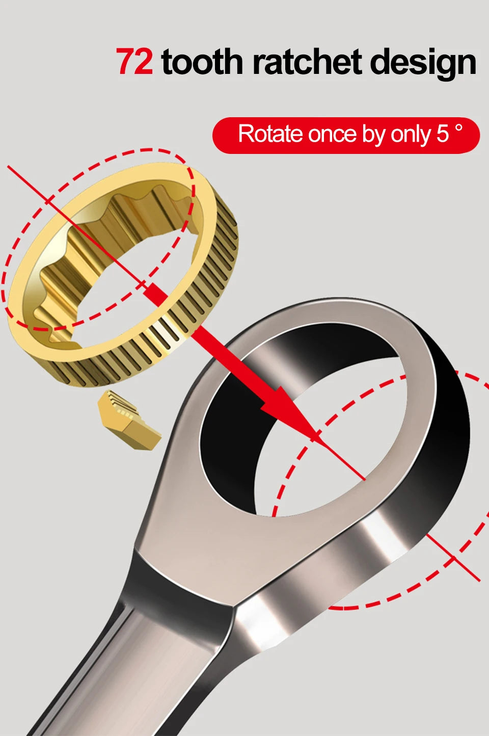 1Pc Universal Torx Wrench Adjustable Torque 6-32mm Ratchet Spanner for Bicycle Motorcycle Car Repair Tools Mechanical Tool