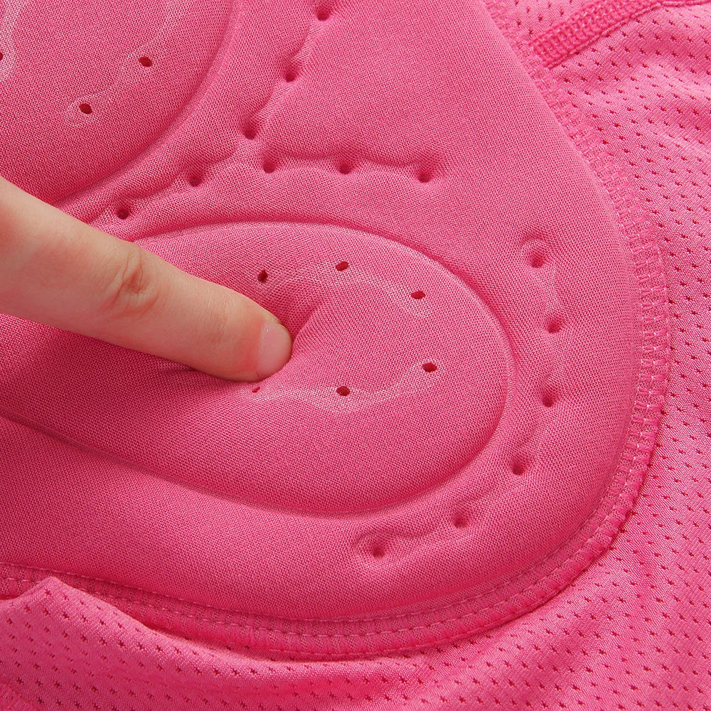 WOSAWE Cycling Underwear Women 5D Gel Padded Shorts Breathable Shockproof Underwear Mountain Bike Tights MTB Bicycle Underpants