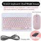Bluetooth-compatible Keyboard and Mouse For iPad Xiaomi Tablet Mini Wireless Rechargeable Keyboard For Android IOS Windows