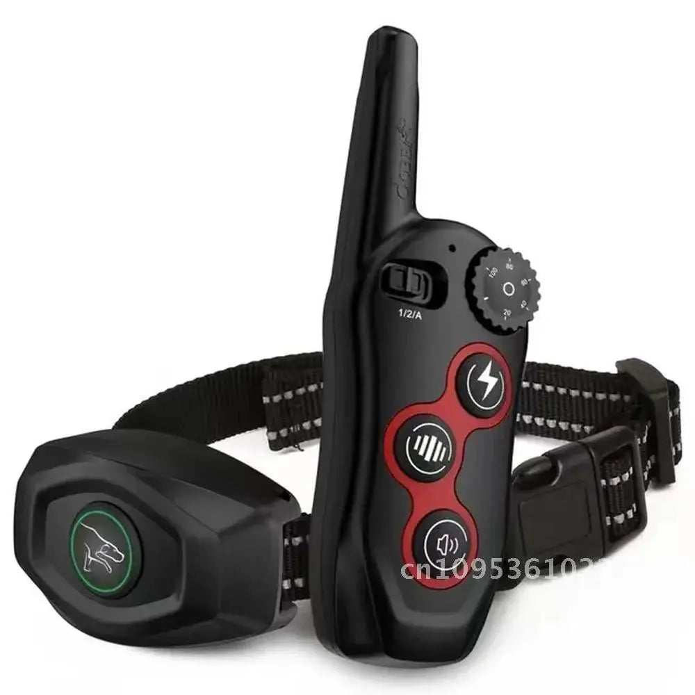 Electric Pet Training Collar, Remote Control, Anti Bark Vibration Collars Dog Sound, for Dogs, Waterproof, Rechargeable, Colar