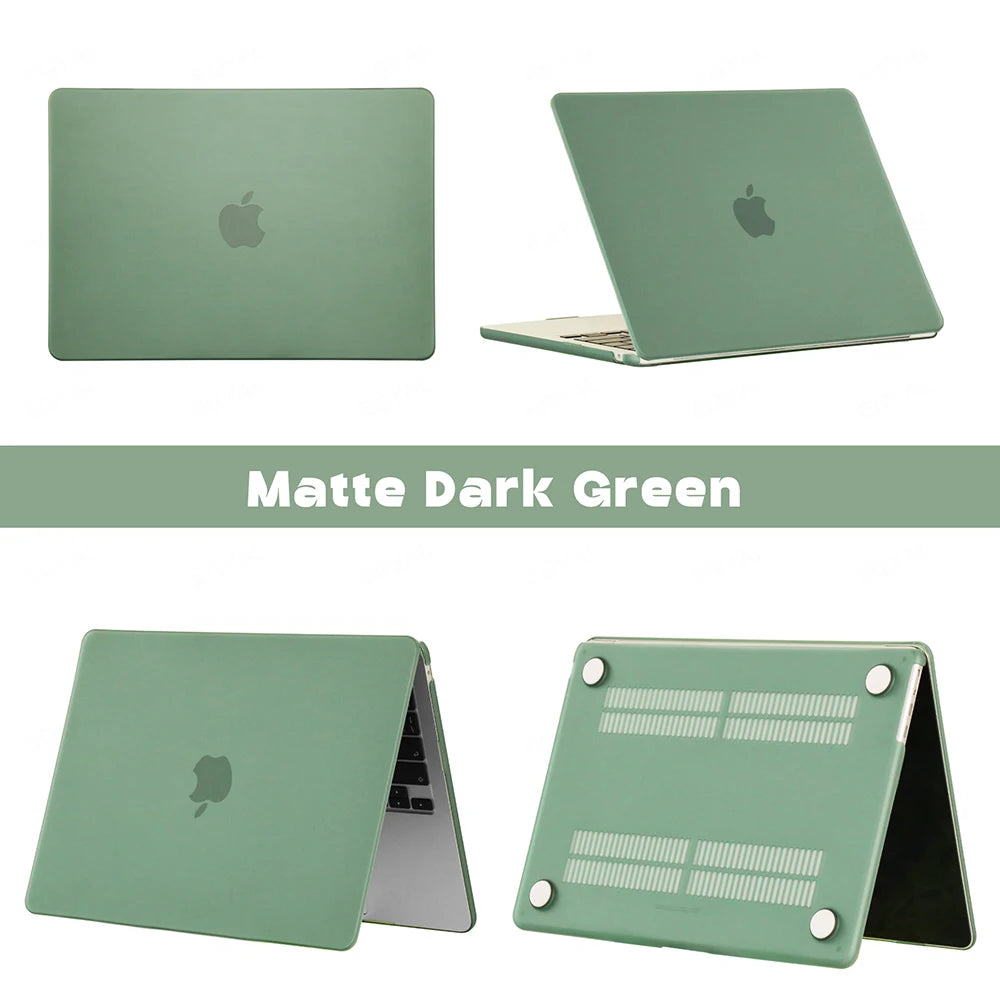 For Macbook Air 13 Case for Laptop accessories Macbook Air M1 M2 2023 Air 15 Funda Macbook Pro 14 case M3 2023 Pro 16 Cover